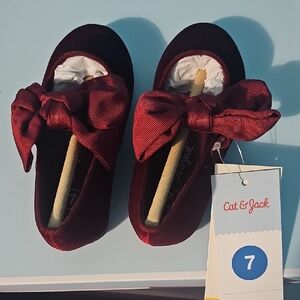 Cat & Jack Kids Maroon Dress Shoes